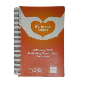 2005 Employee Cookbook JCPenney Marketing Department + Dog & Cat Treats Recipes